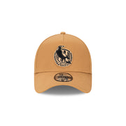 New Era 9Forty A-Frame AFL Wheat Collingwood Magpies