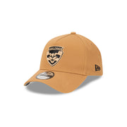 New Era 9Forty A-Frame AFL Wheat Geelong Cats
