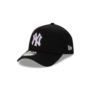 New Era 9Forty A-Frame MLB Black Lilac New York Yankees