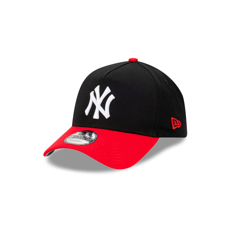 New Era 9Forty A-Frame MLB Blackdome New York Yankees Scarlet