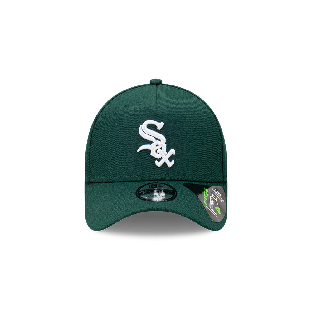 New Era 9Forty A-Frame MLB Dark Green Repreve Chicago White