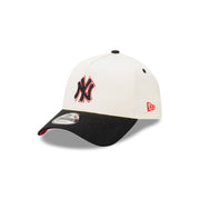 New Era 9Forty A-Frame MLB Ivory Blaze New York Yankees