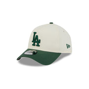 New Era 9Forty A-Frame MLB Los Angeles Dodgers Chrome Dark Green