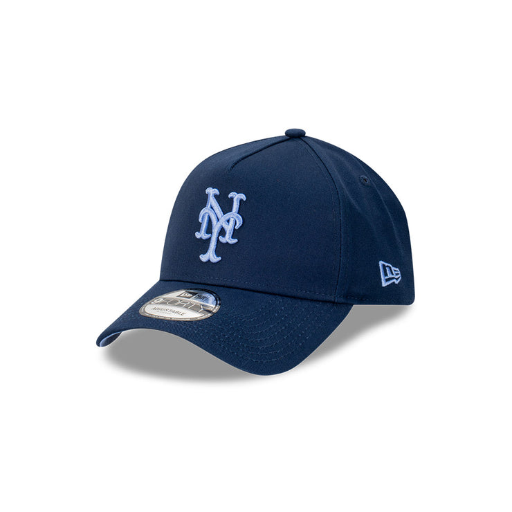New Era 9Forty A-Frame MLB Midnight Ice New York Mets