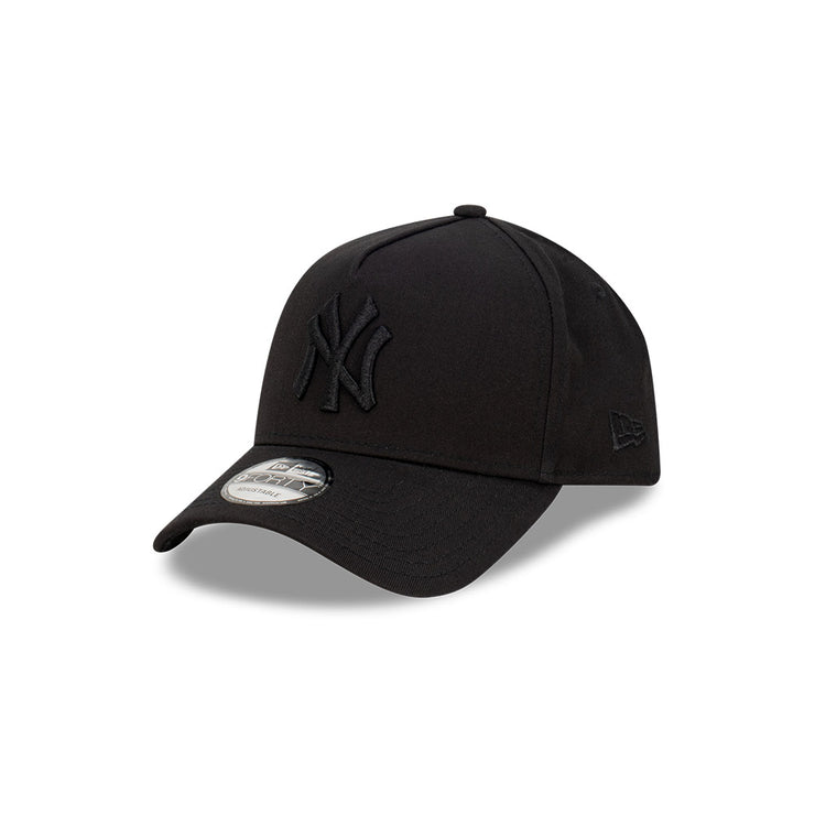 New Era 9Forty A-Frame MLB Black On Black New York Yankees