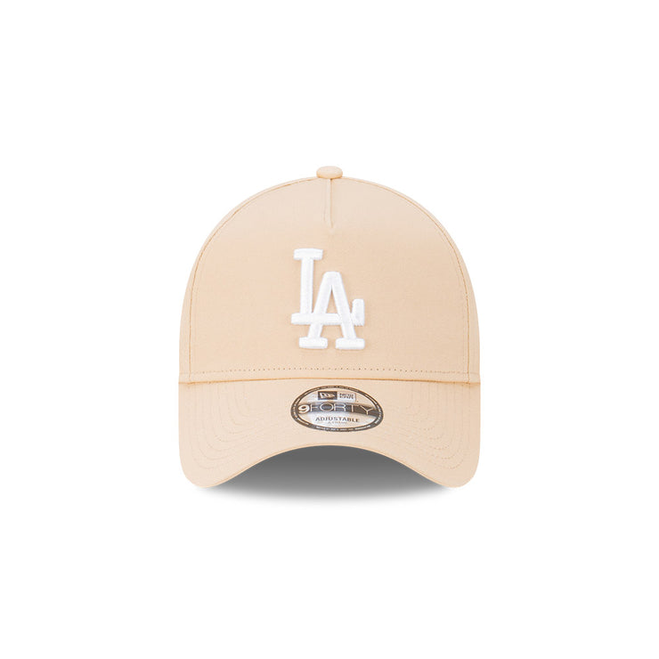 New Era 9Forty A-Frame MLB Oatmilk Los Angeles Dodgers
