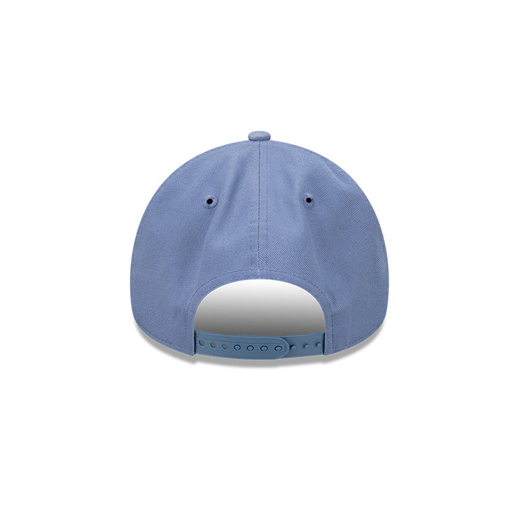 New Era 9Forty A-Frame MLB Seasonal Tonal Script Los Angeles Dodgers Slate Blue