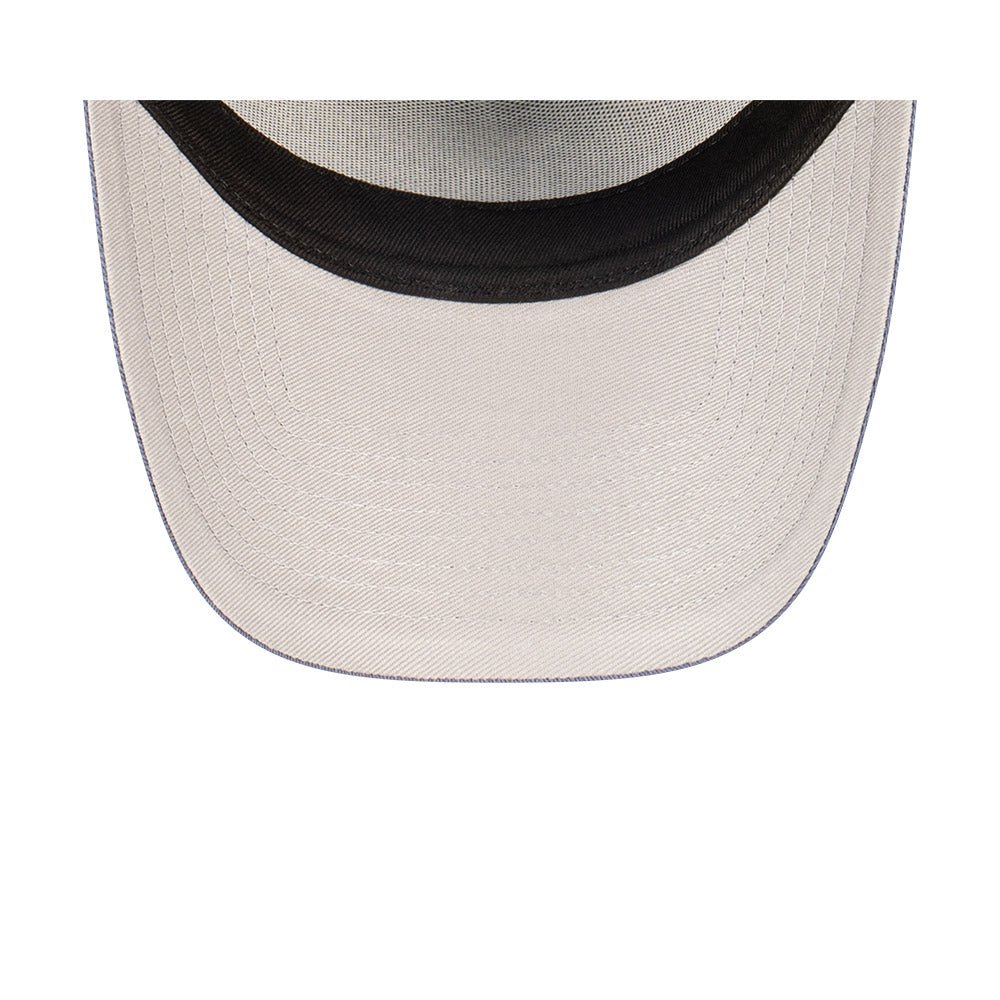 New Era 9Forty A-Frame MLB Seasonal Tonal Script Los Angeles Dodgers Slate Blue