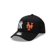 New Era 9Forty A-Frame MLB Subway Series New York Mets X New York Yankees Black