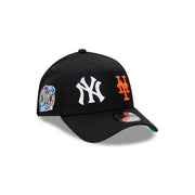 New Era 9Forty A-Frame MLB Subway Series New York Mets X New York Yankees Black