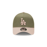New Era 9Forty A-Frame MLB Vintage Olive Los Angeles Dodgers