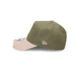 New Era 9Forty A-Frame MLB Vintage Olive Los Angeles Dodgers
