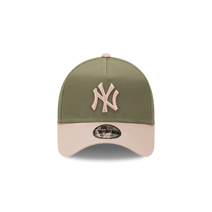 New Era 9Forty A-Frame MLB Vintage Olive New York Yankees