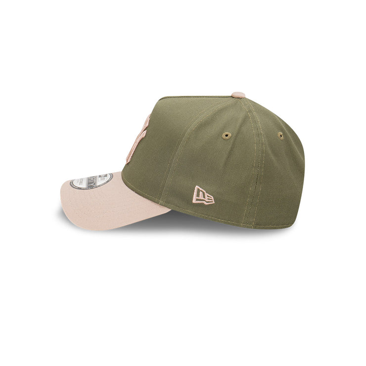 New Era 9Forty A-Frame MLB Vintage Olive New York Yankees