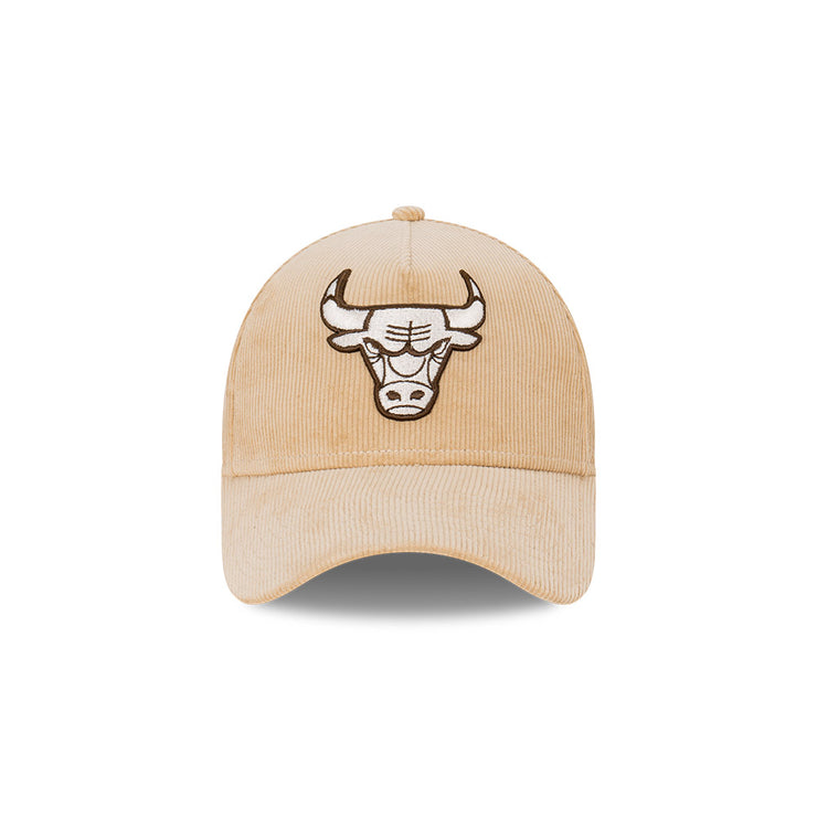 New Era 9Forty A-Frame NBA Camel Cord Chicago Bulls