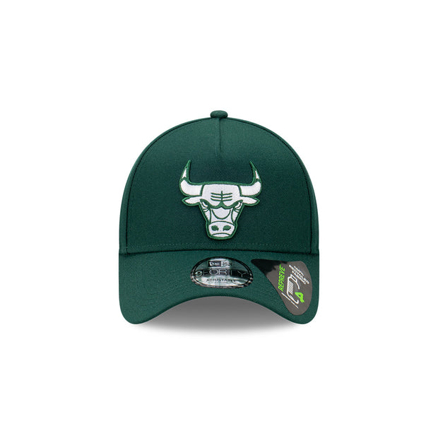 New Era 9Forty A-Frame NBA Dark Green Repreve Chicago Bulls