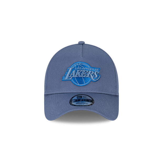 New Era 9Forty A-Frame NBA Tonal Emboss Los Angeles Lakers Slate