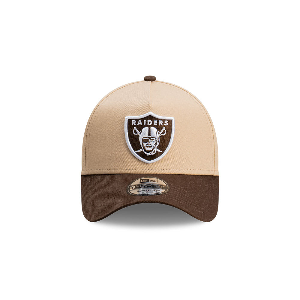 New Era 9Forty A-Frame NFL Choc Oat Las Vegas Raiders