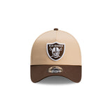 New Era 9Forty A-Frame NFL Choc Oat Las Vegas Raiders