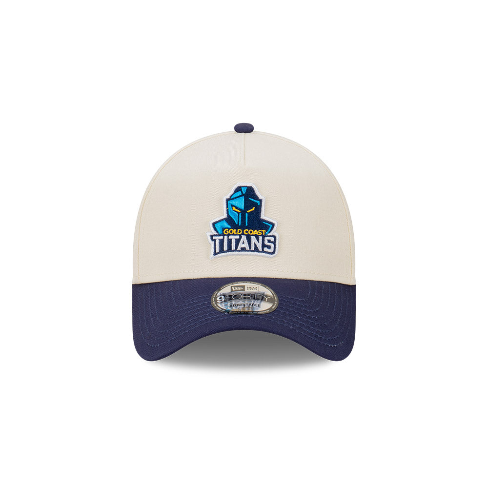 New Era 9Forty A-Frame NRL 2-Tone Gold Coast Titans