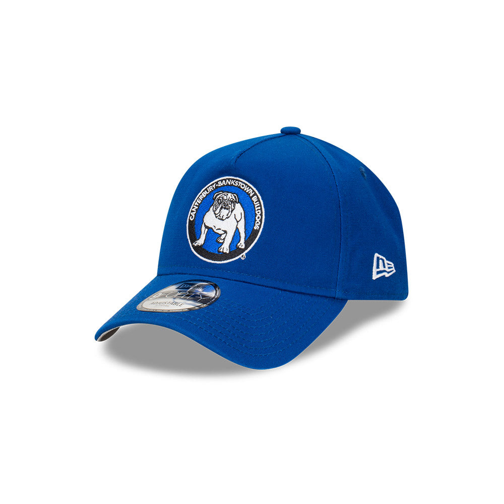 New Era 9Forty A-Frame NRL Retro Washed Team Canterbury Bankstown Bulldogs