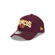 New Era 9Forty A-Frame NRL Team Arch Logo Brisbane Broncos Maroon