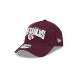 New Era 9Forty A-Frame NRL Team Arch Logo Manly Warringah Sea Eagles Maroon