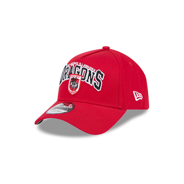 New Era 9Forty A-Frame NRL Team Arch Logo St. George Illawarra Dragons