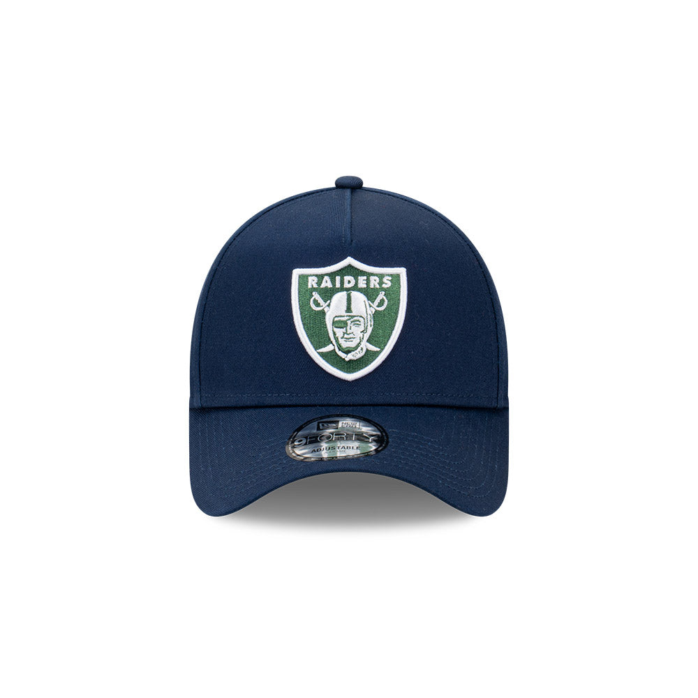 New Era 9Forty A-Frame Snapback NFL Blue Kelp Las Vegas Raiders