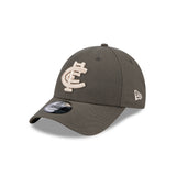 New Era 9Forty AFL 2025 Dusty Charcoal Carlton Blues