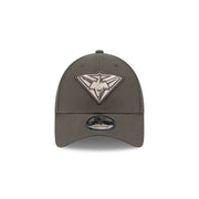 New Era 9Forty AFL 2025 Dusty Charcoal Essendon Bombers