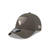 New Era 9Forty AFL 2025 Dusty Charcoal Hawthorn Hawks