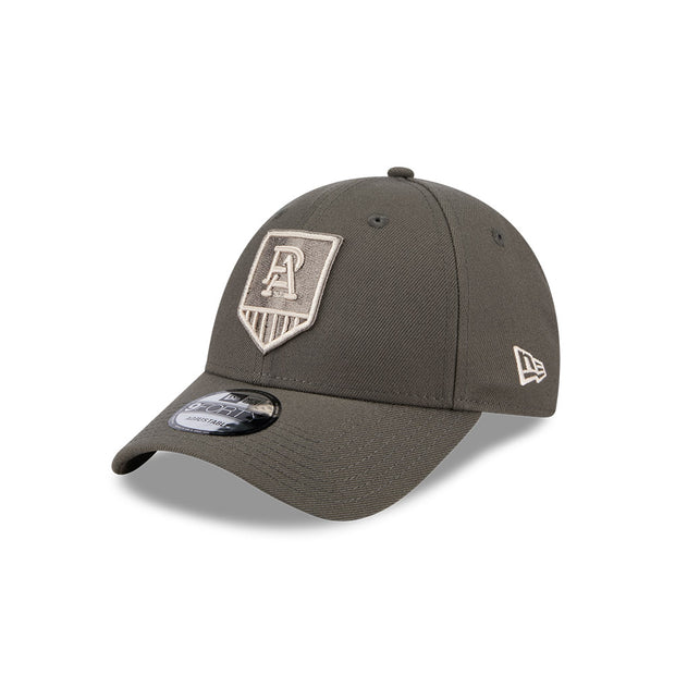 New Era 9Forty AFL 2025 Dusty Charcoal Port Adelaide Power