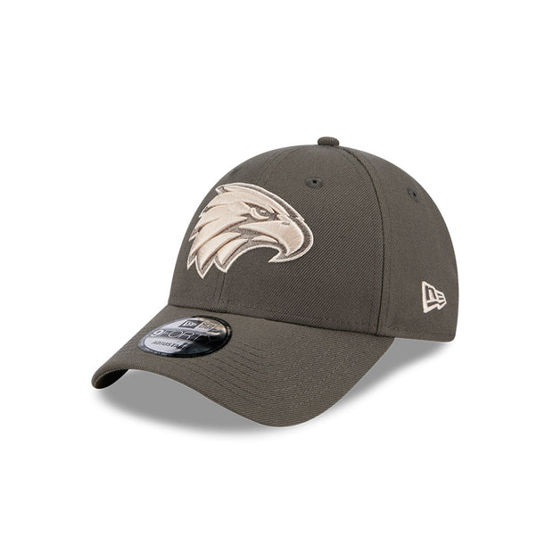 New Era 9Forty AFL 2025 Dusty Charcoal West Coast Eagles