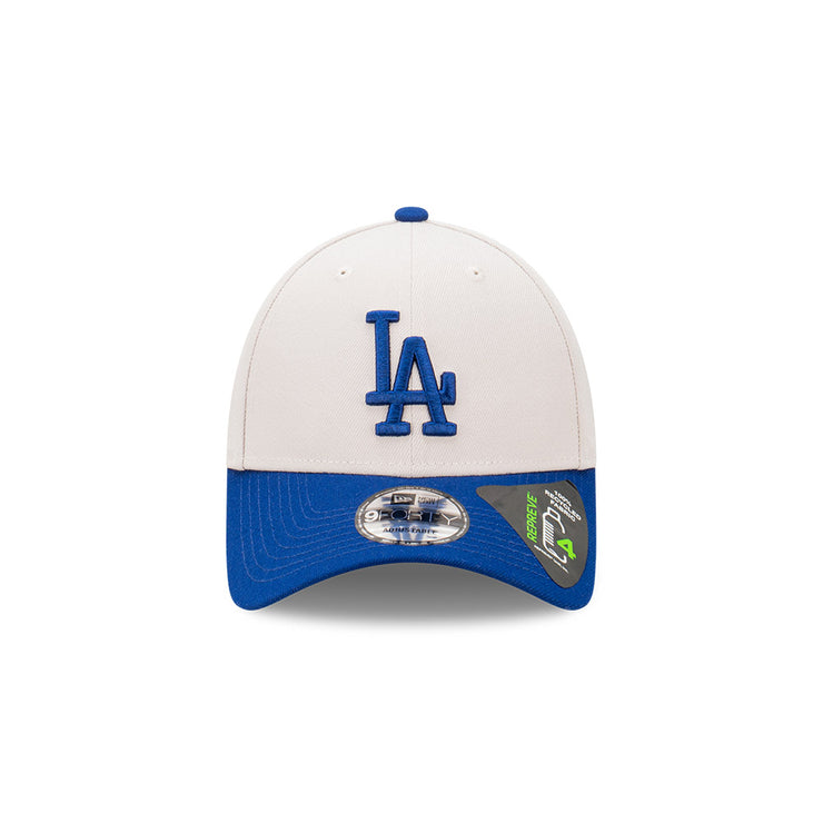 New Era 9Forty Clothstrap MLB 2-Tone Stone Repreve Los Angeles Dodgers