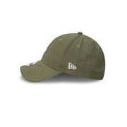 New Era 9Forty Clothstrap MLB Olive Grey Los Angeles Dodgers