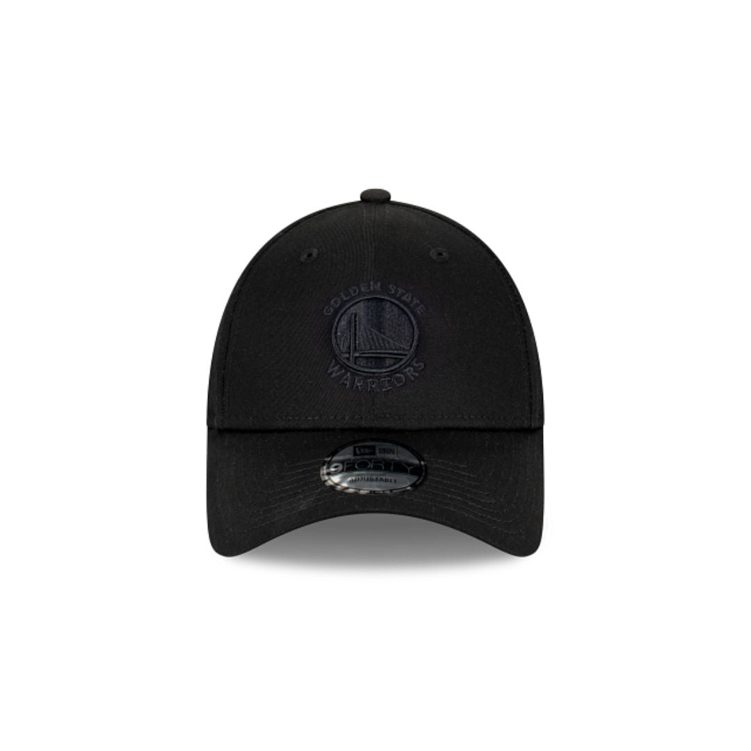 New Era 9Forty Strapback NBA Golden State Warriors Black on Black