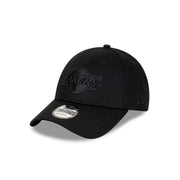 New Era 9Forty Strapback NBA Los Angeles Lakers Black on Black