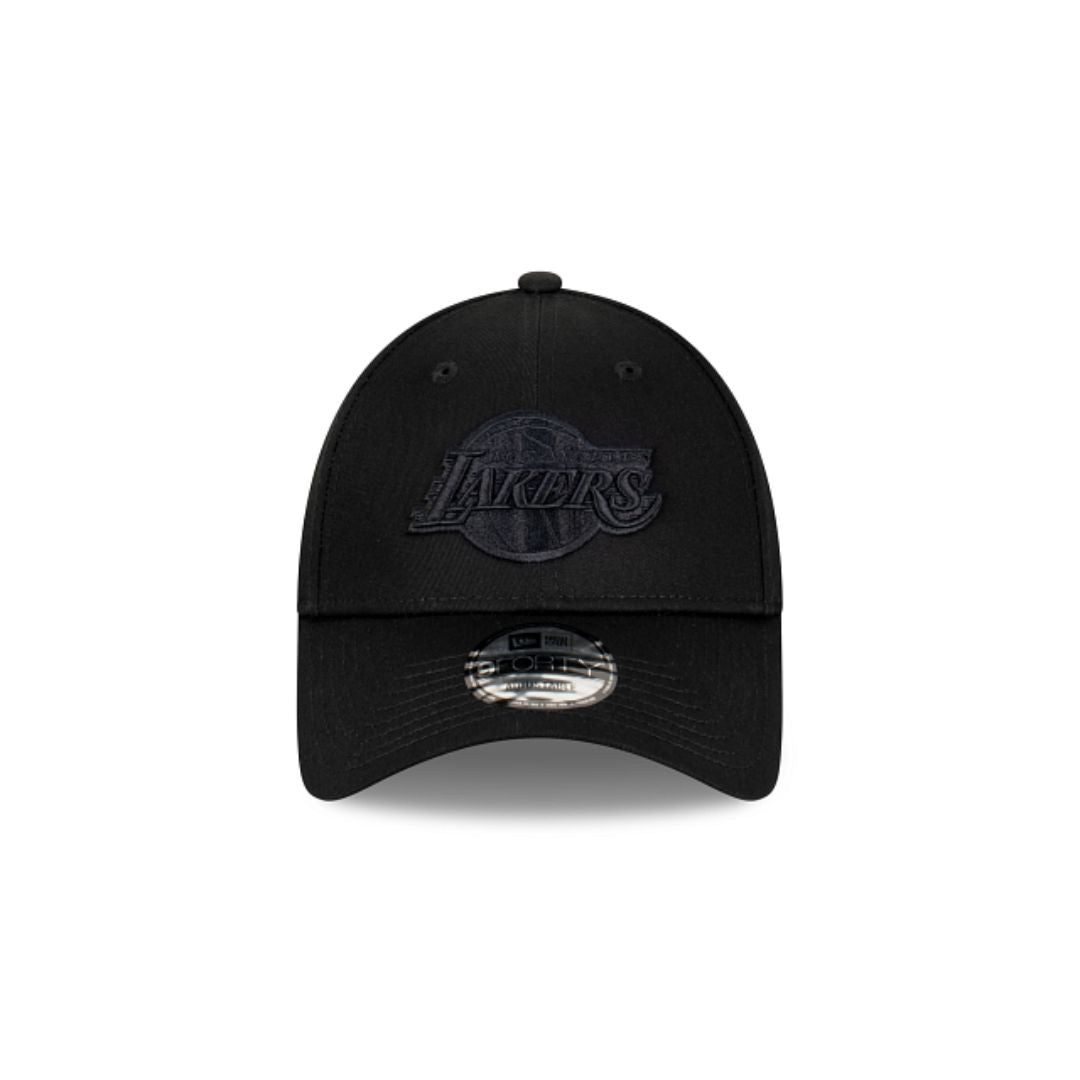 New Era 9Forty Strapback NBA Los Angeles Lakers Black on Black