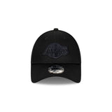 New Era 9Forty Strapback NBA Los Angeles Lakers Black on Black