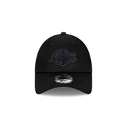 New Era 9Forty Strapback NBA Los Angeles Lakers Black on Black