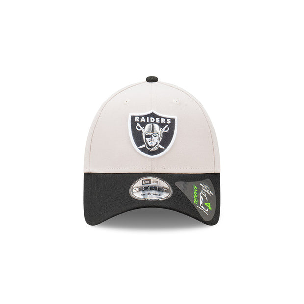 New Era 9Forty Clothstrap NFL 2-Tone Stone Repreve Las Vegas Raiders