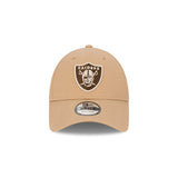 New Era 9Forty Clothstrap NFL Almond Shell Las Vegas Raiders