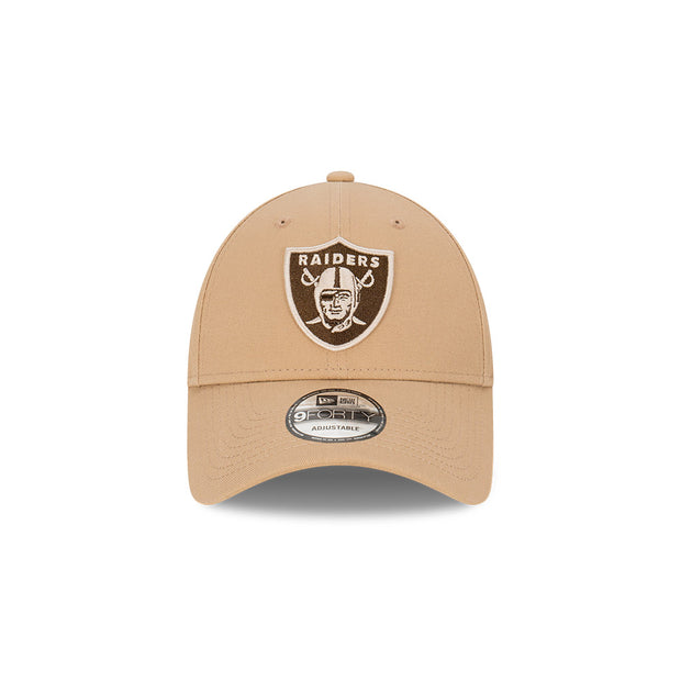 New Era 9Forty Clothstrap NFL Almond Shell Las Vegas Raiders