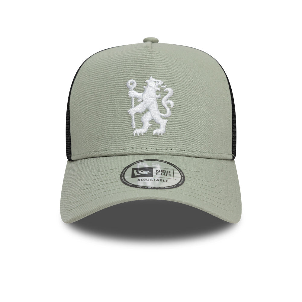 New Era 9Forty E-Frame Trucker EPL Seasonal Pop Chelsea FC Green White