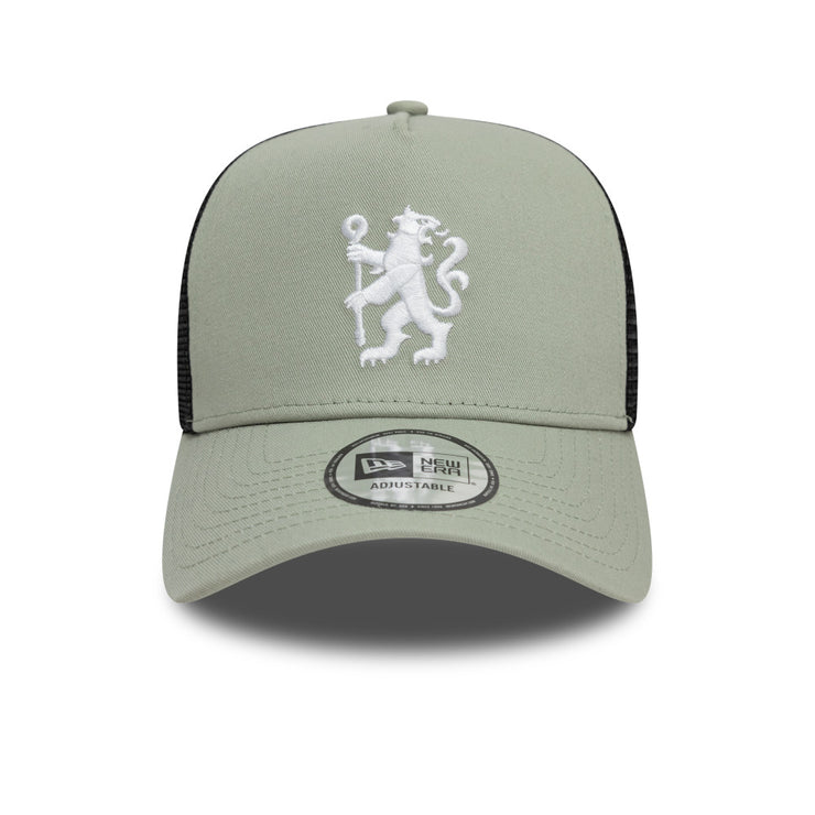 New Era 9Forty E-Frame Trucker EPL Seasonal Pop Chelsea FC Green White