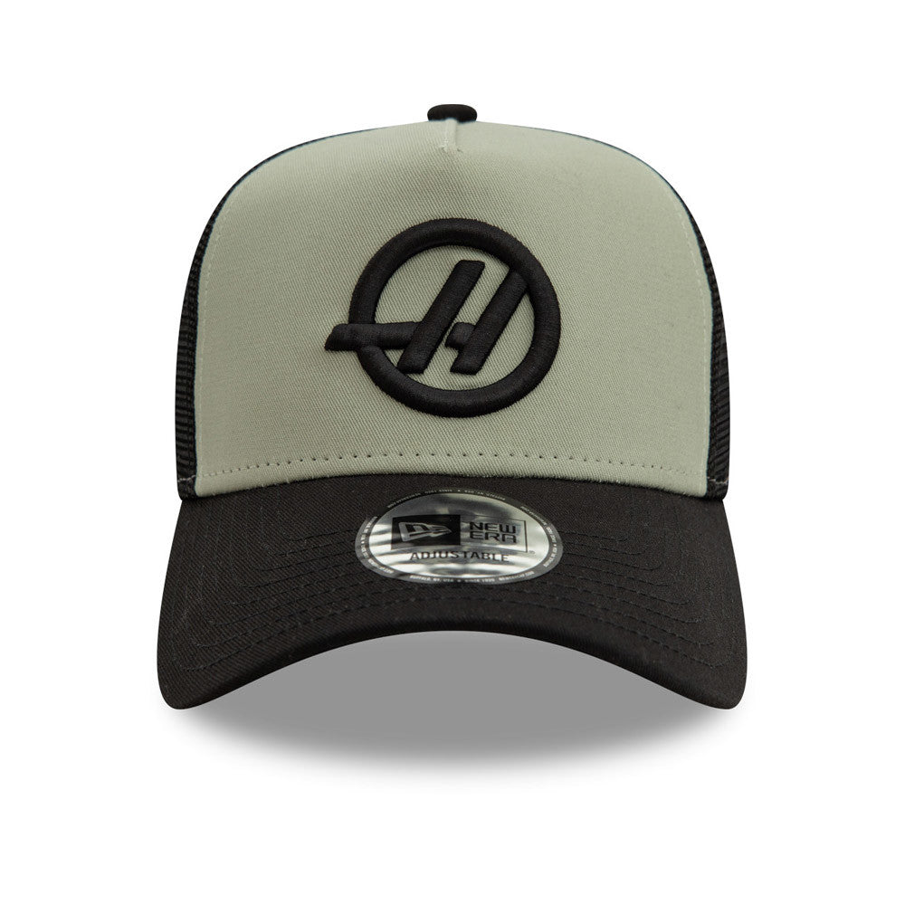 New Era 9Forty E-Frame Trucker F1 HAAS Team Seasonal Black