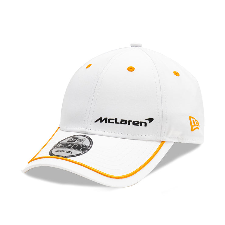 New Era 9Forty F1 Contrast Piping McLaren Auto White