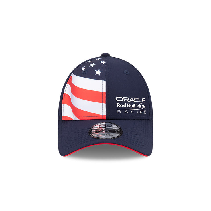 New Era 9Forty F1 Oracle Red Bull Racing Team Miami Grand Prix USA Flag