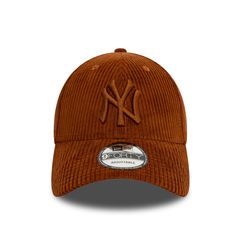 New Era 9Forty MLB New York Yankees Brown Cord